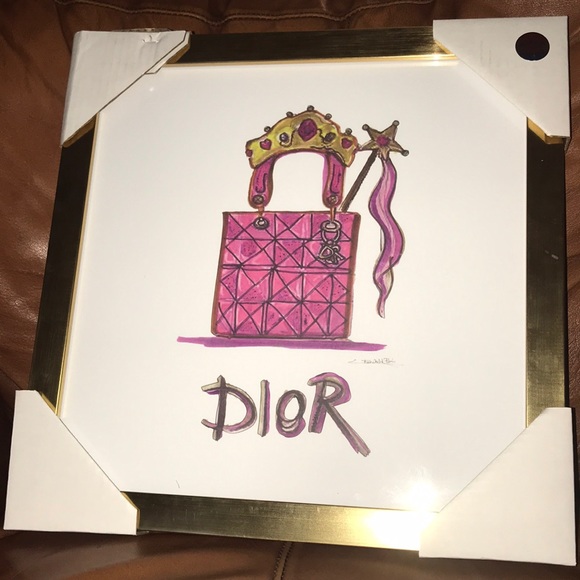 fairchild paris Other - BNWT Fairchild Paris Dior Framed Reprint